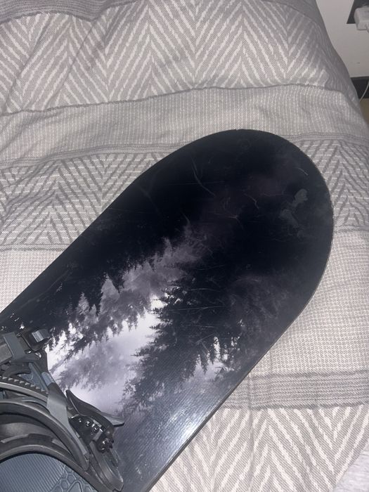 Deska snowboardowa Raven Lupus CamRocker + Wiązania Flow Fenix (black)