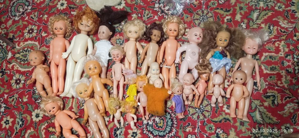 Куклы пупсы СССР, под реставрацию или донорство.