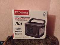 Зарядная станция Promate PowerMine-600 (622 Wh) (172 800 мАч)