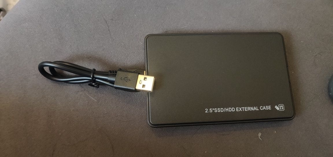 Dysk przenośny zewnętrzny HDD pojemność 320 GB przewód USB 3.0