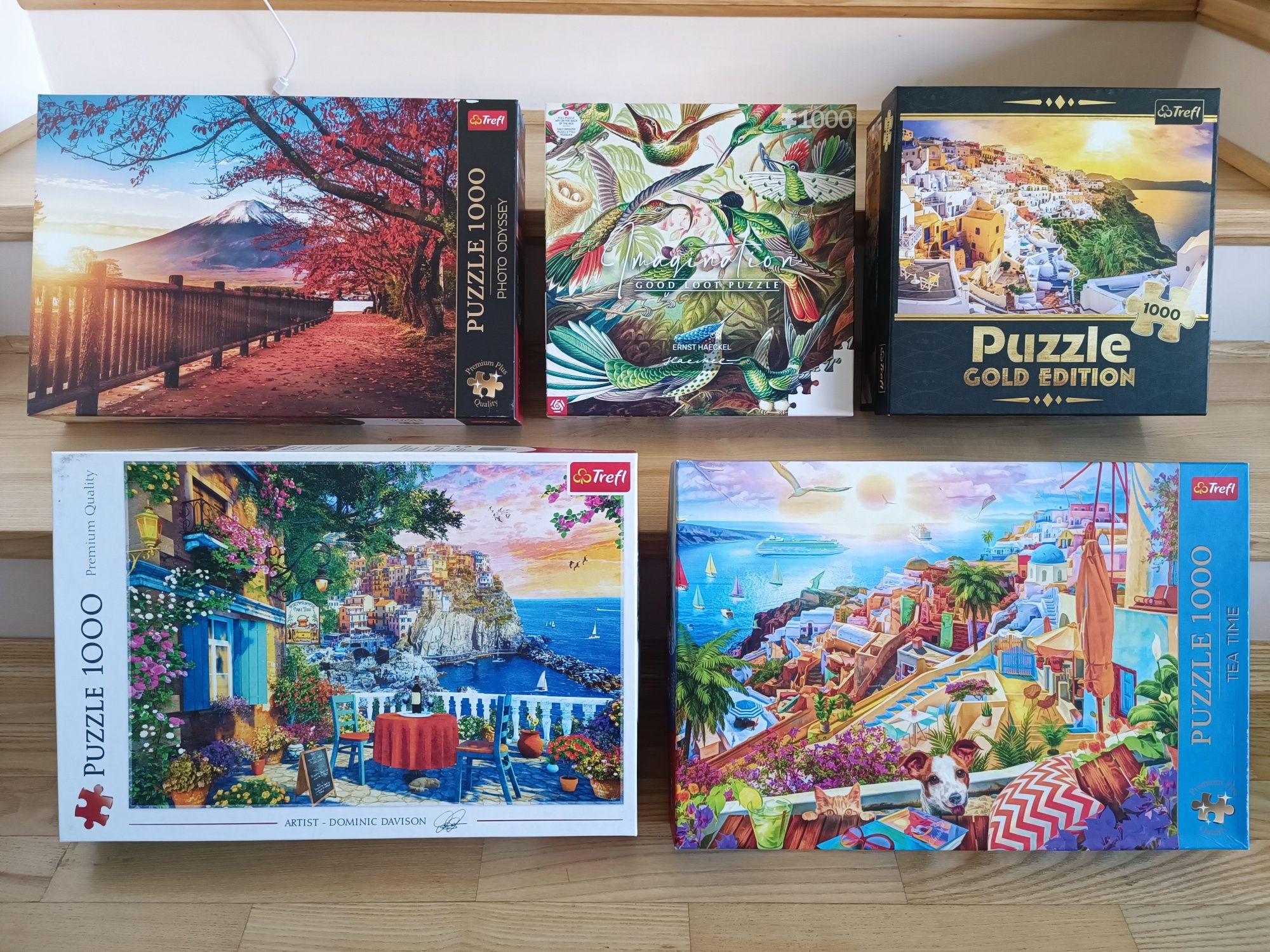 Puzzle 5x1000 trefl
