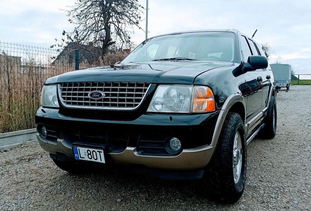 Ford Explorer Eddie Bauer 4.6 V8 LPG 4X4 7-mio osobowy Reduktor Hak Skóra
