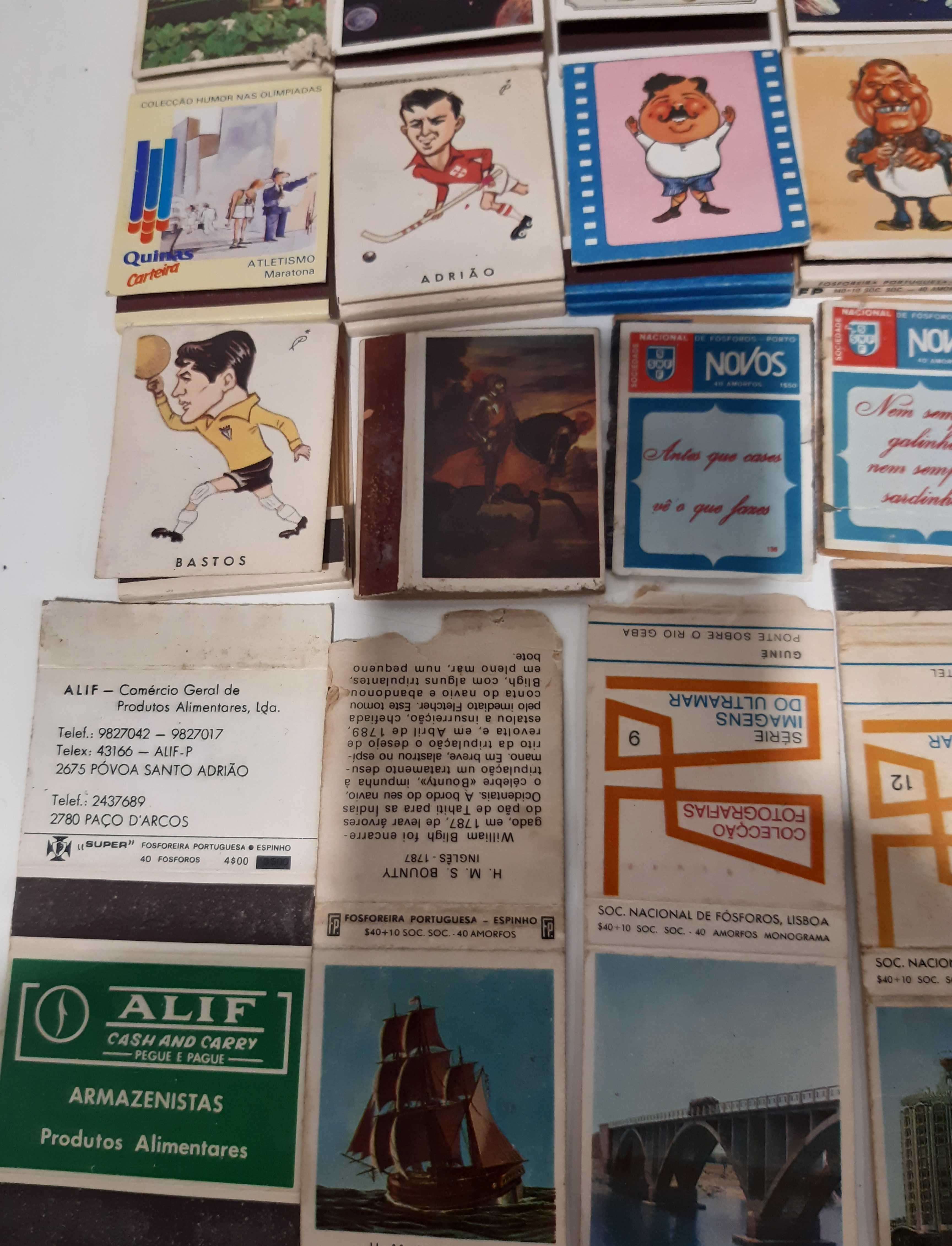 Lote Antigo Coleções - Carteiras e Caixas de Fósforos/Mortalhas