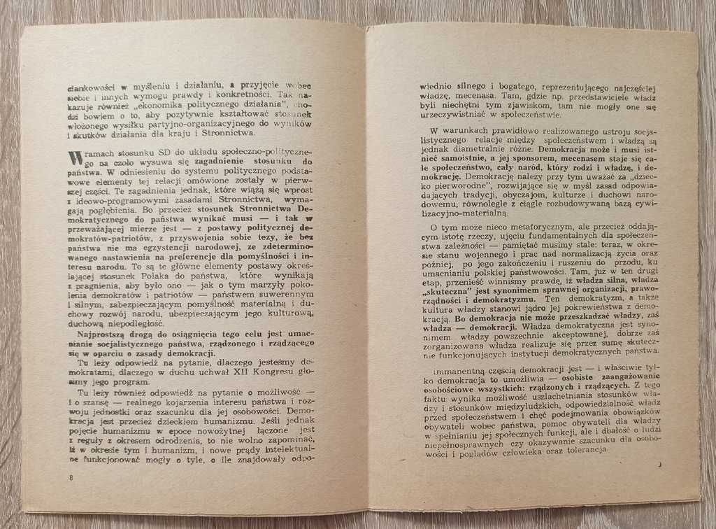 Prof. dr Edward Kowalczyk - Jaka Formuła Demokracji? 1982