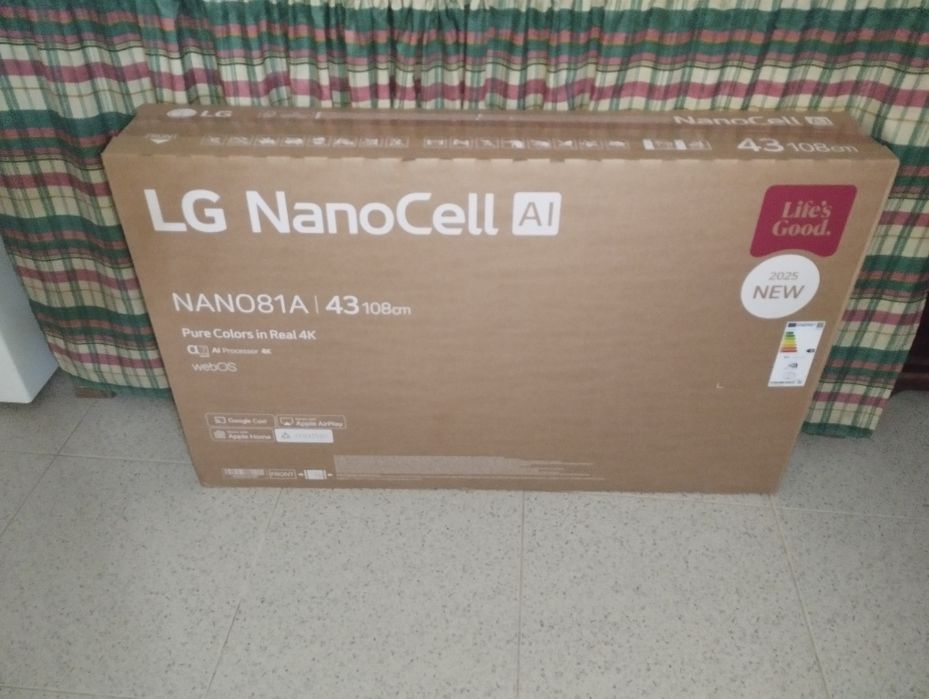 Televisão LG Nano 43" 2025