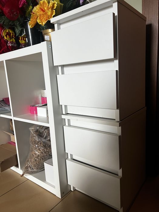 2 sztuki szafeczki biale