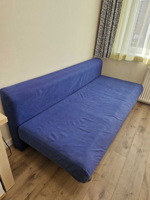 sprzedam kanapę rozkładaną z pojemnikiem 150 cm