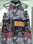 Bluzka halter z orientalnym wzorem paisley r. 38 M