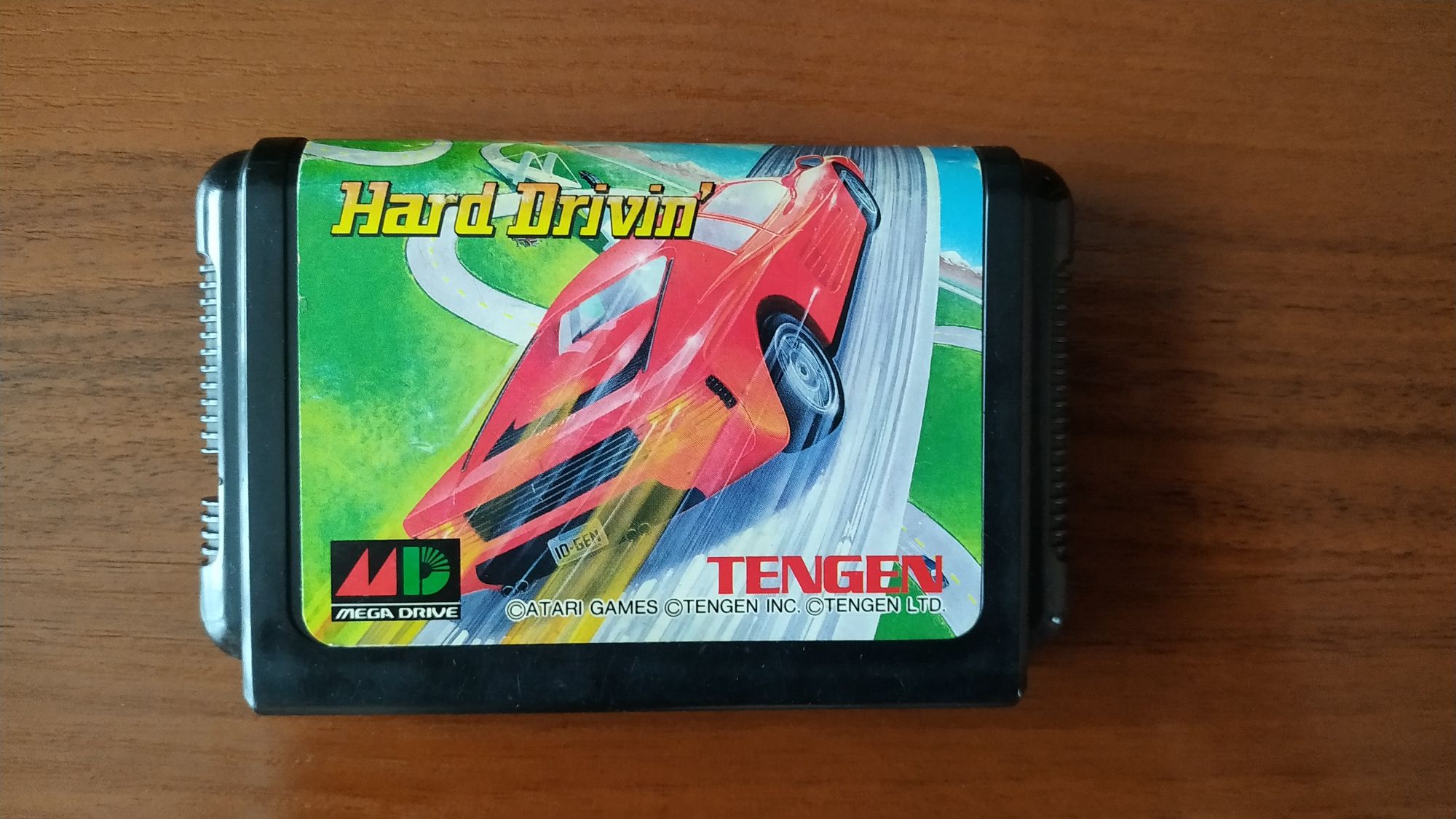 Gra Sega Mega Drive Hard Drivin kartridż oryginał