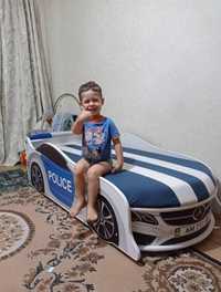 Кровать машина полицейская