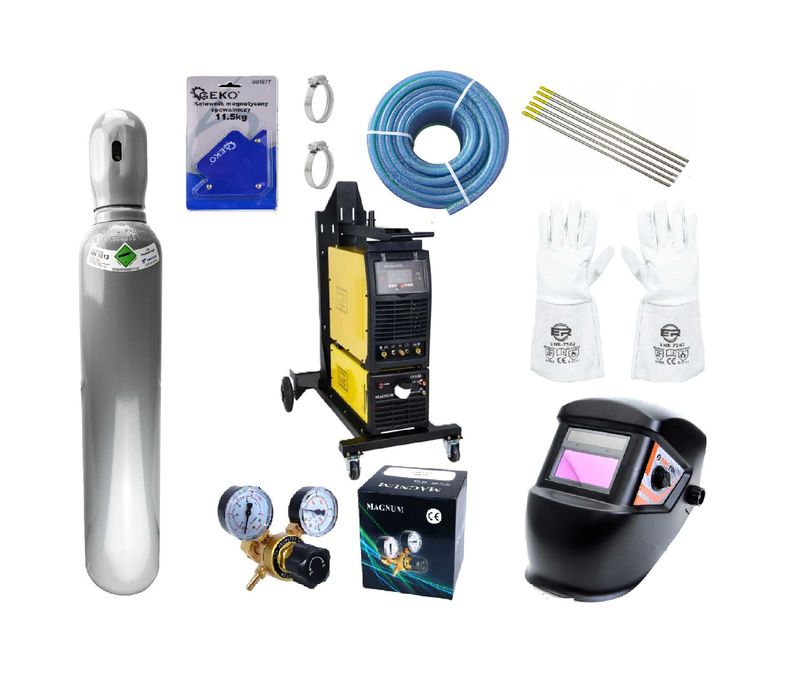 Spawarka MAGNUM TIG THF 354 AC/DC DIGITAL PULS (zestaw) Dodatki