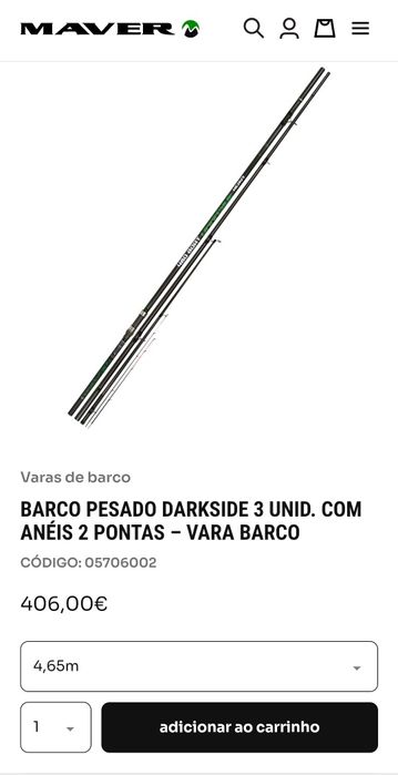 Cana de pesca embarcada