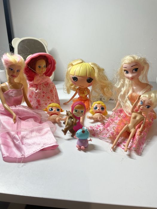 Мʼякі іграшки антистрес уточка лалафанфан тигр ляльки Pop It