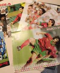 Calendário e posters futebol