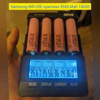 Samsung INR-35E оригинал 3500Маһ 18650 аккумулятор