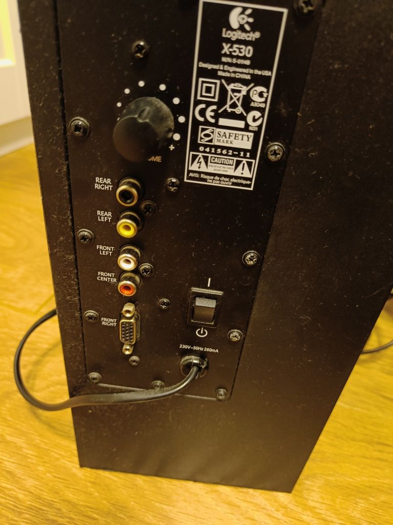 Logitech x530 głosniki