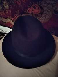 Шляпа мужская  черного  цвета
