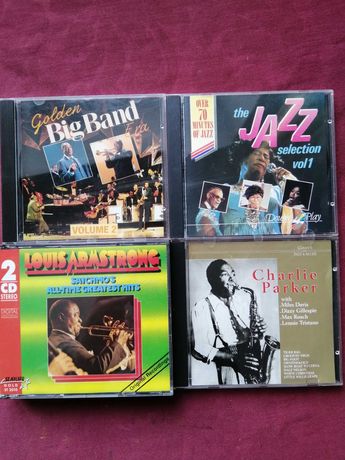 Audio CD. Jazz. Golden Big Band, Louis Armstrong, Charlie Parker Джаз