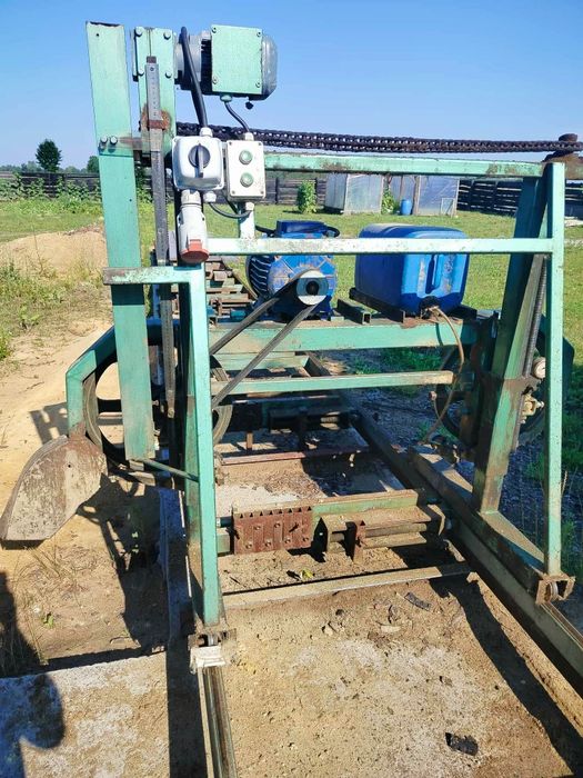 Sprzedam komplet  TRAK TAŚMOWY 12 metrów, ostrzałka i szrankownik