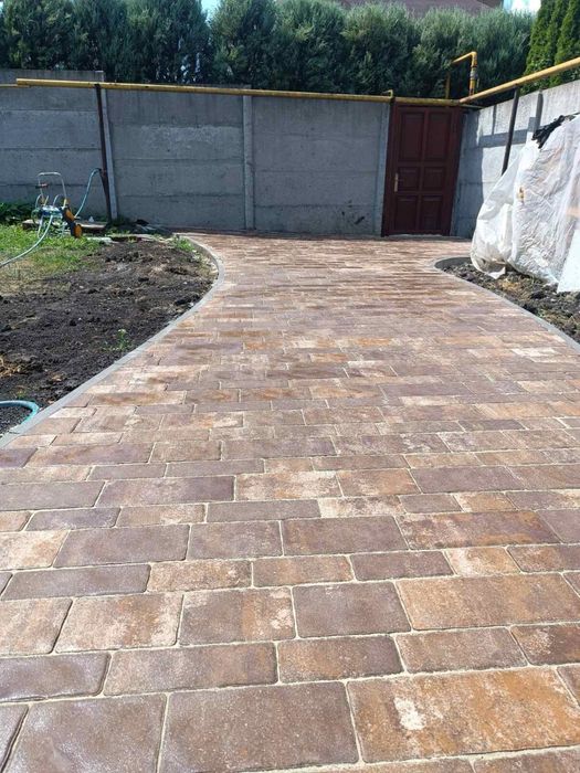 Бордюр.Тротуарная плитка Кирпичик.Старый город.Лайнстоун.Катушка.Борт.