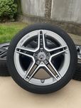 Диски Mercedes R18 AMG  A klasse, B klasse, CLA,  з літніми шинами
