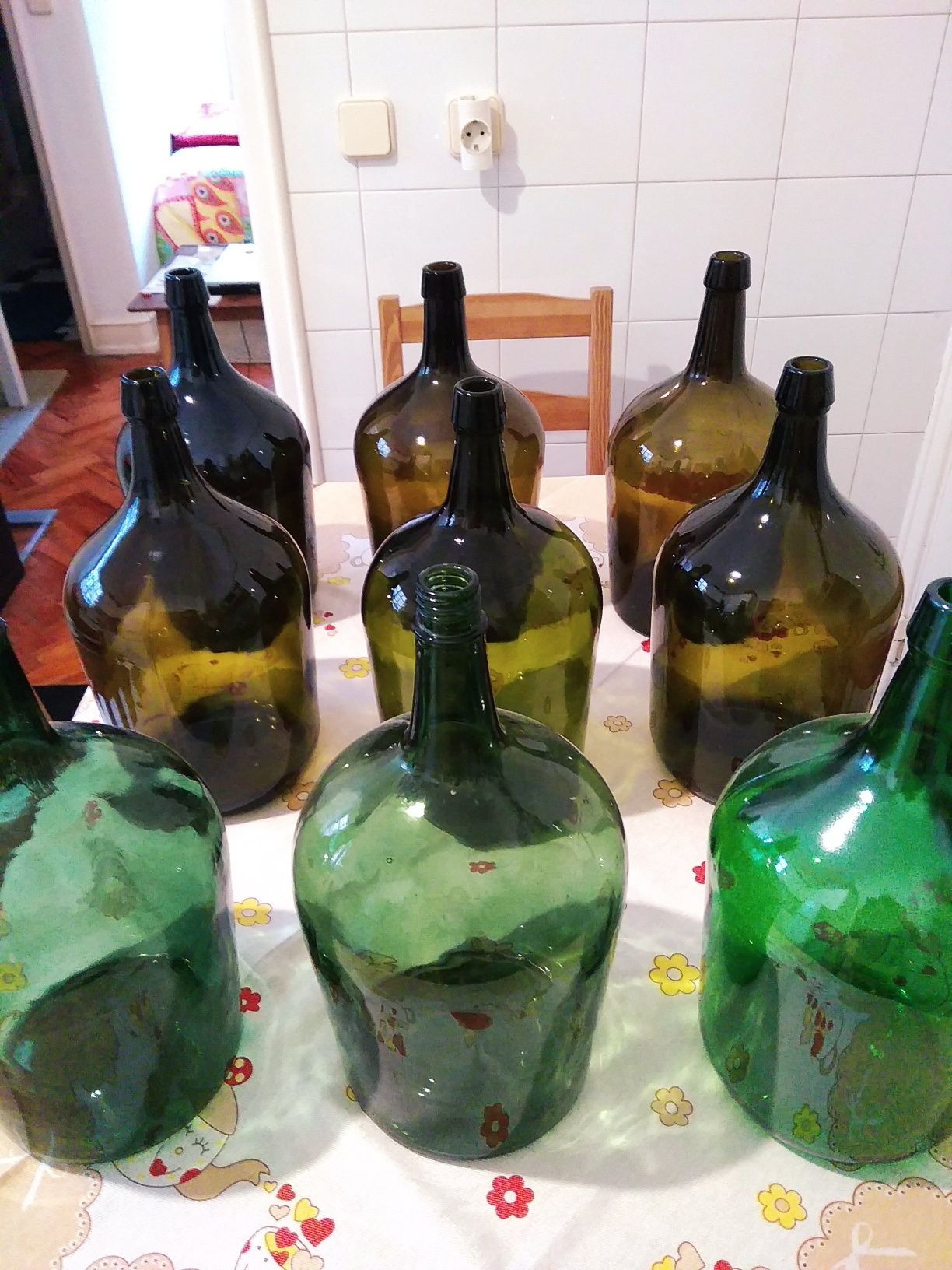 Garrafões Vidro Raros