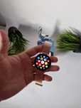 Smartwatch okrągły 2 paski złoty