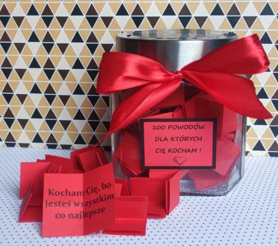 100 powodów dla których Cię kocham + GRATIS piękne opakowanie, prezent