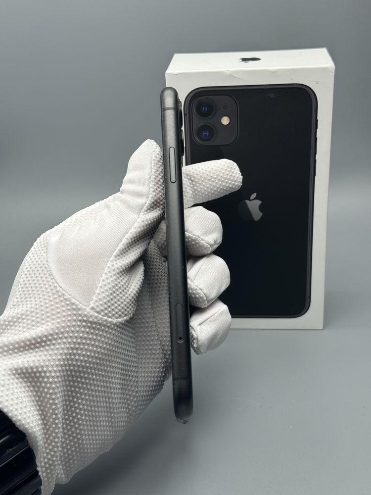 IPhone 11  64gb never-lock black + гарантія.