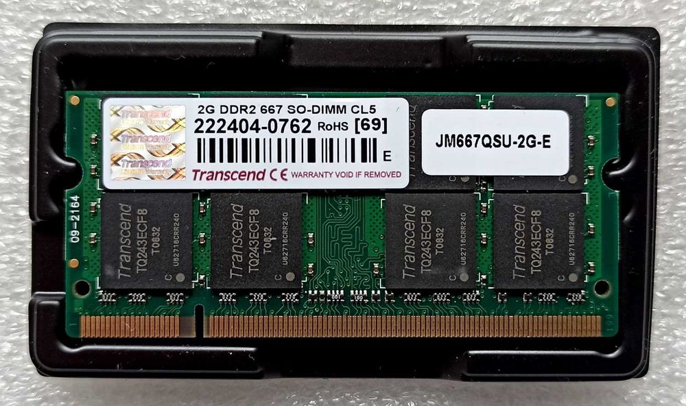 2 Gb DDR2-667 SO-Dimm Transcend