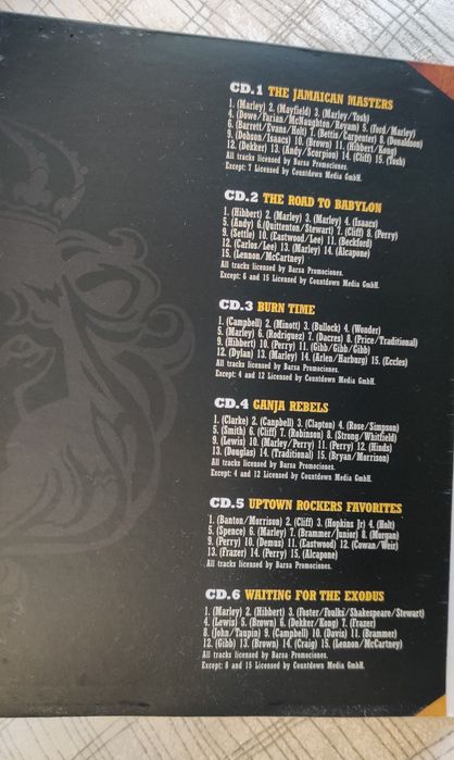 Coletânea 6 CD de Reggae