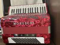 Nowy wloski akordeon moreschi 96 b musette