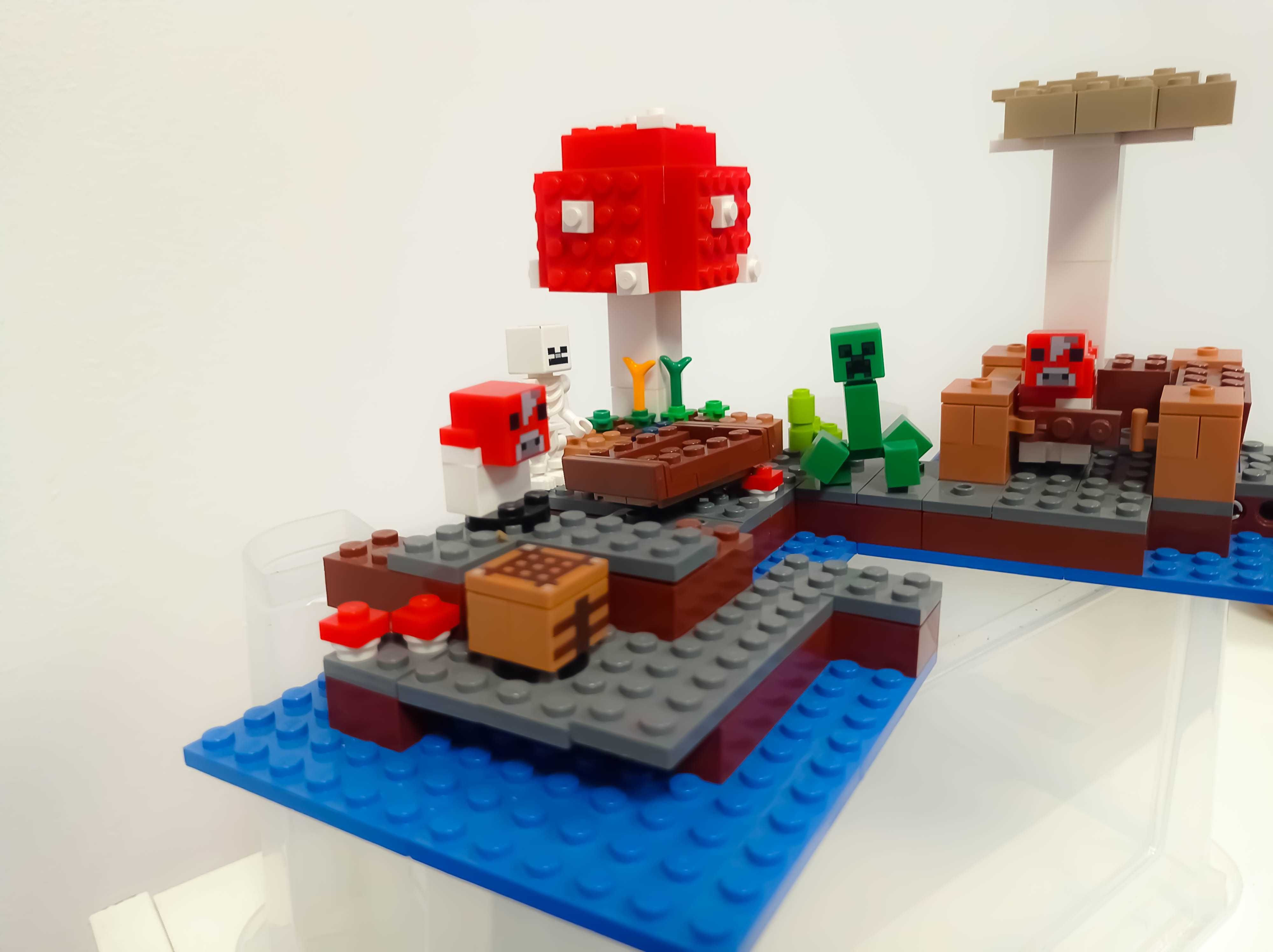 Zestaw LEGO 21129 Minecraft - Grzybowa wyspa