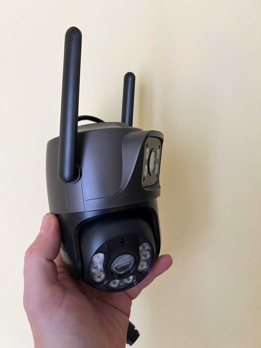 Подвійна поворотна камера з Wi-Fi. Максимальний огляд і зручність
