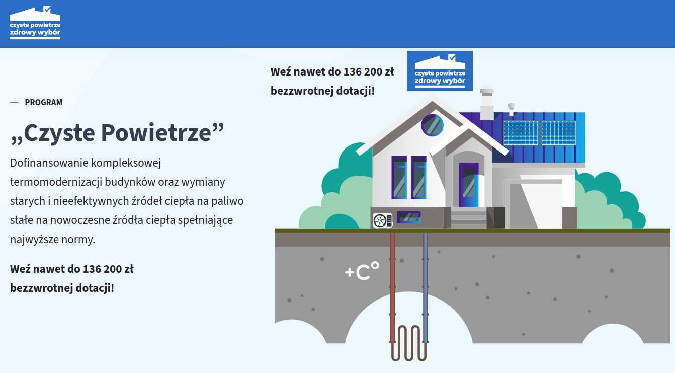 Dotacja Czyste Powietrze Pomoc | Wniosek | Prefinansowanie | Doradztwo