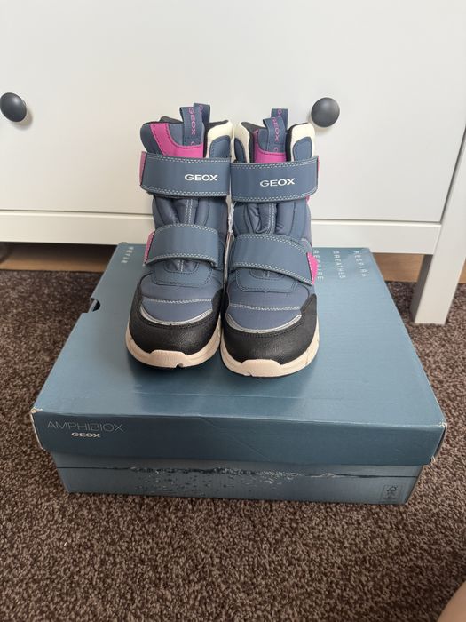 kozaki sniegowce geox 37 na rzep