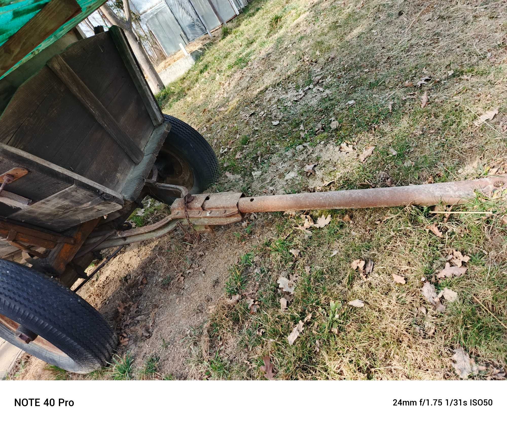 Sprzedam Wóz konny z dyszlą do ciągnika