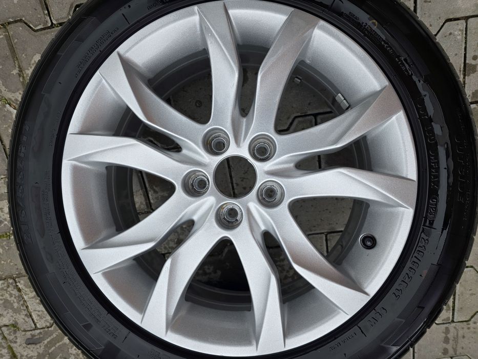 Koła alufelgi 17 Peugeot gotowe do założenia opony jak nowe
