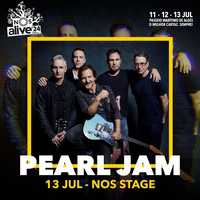 Bilhete Pearl Jam Nos Olive