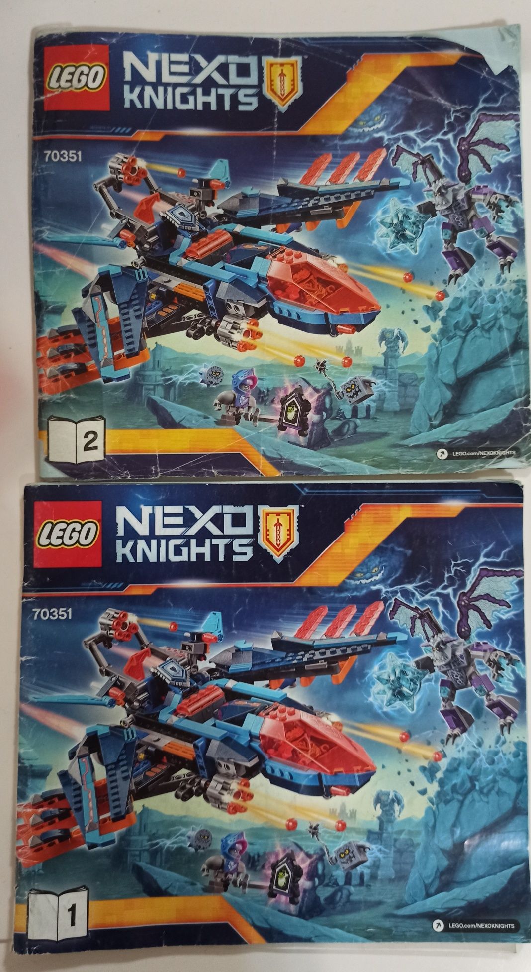 Lego Noxo Knight Самолет-истребитель Сокол Клэя (70351)