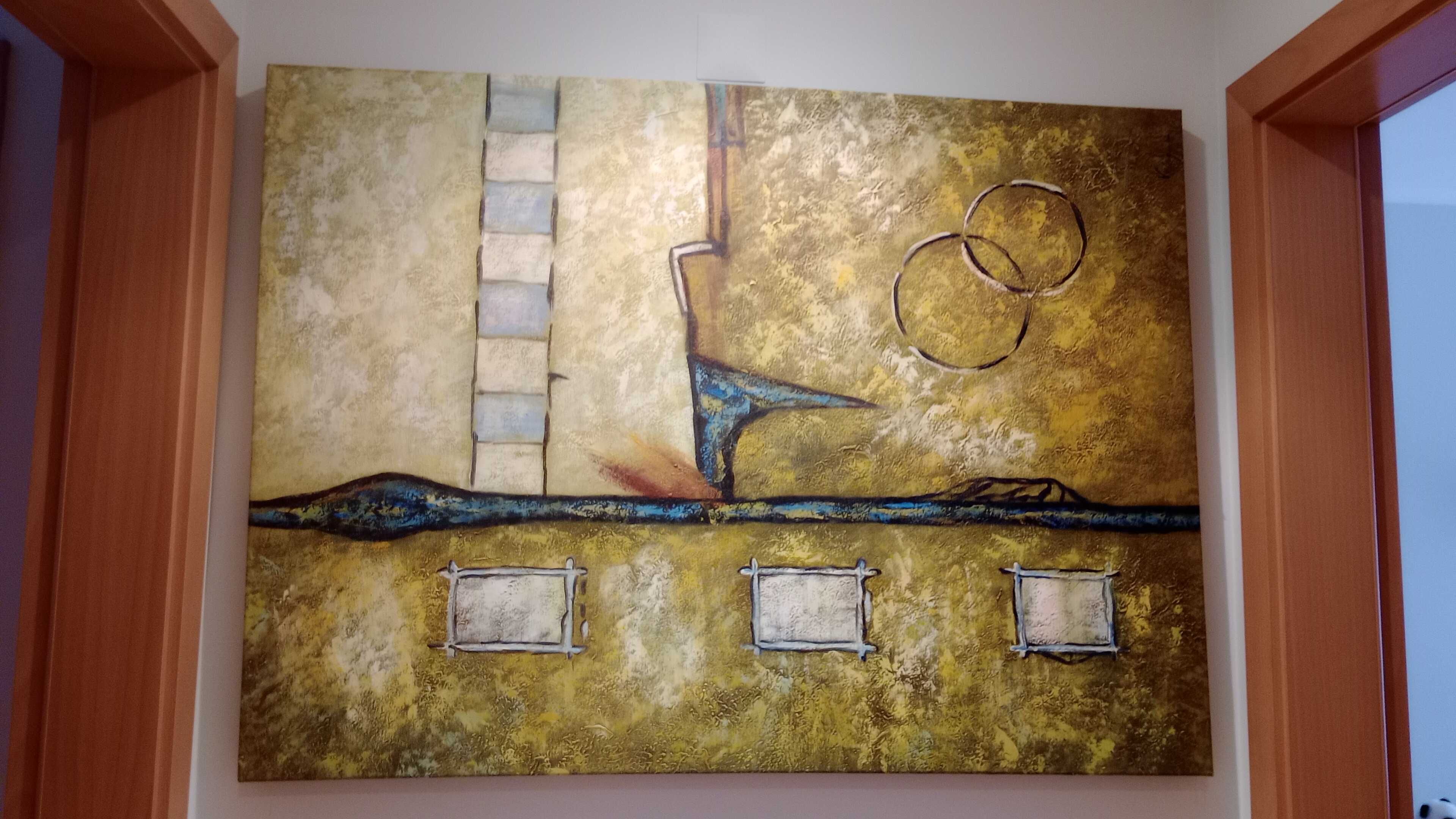 Quadro pintado a óleo - Original