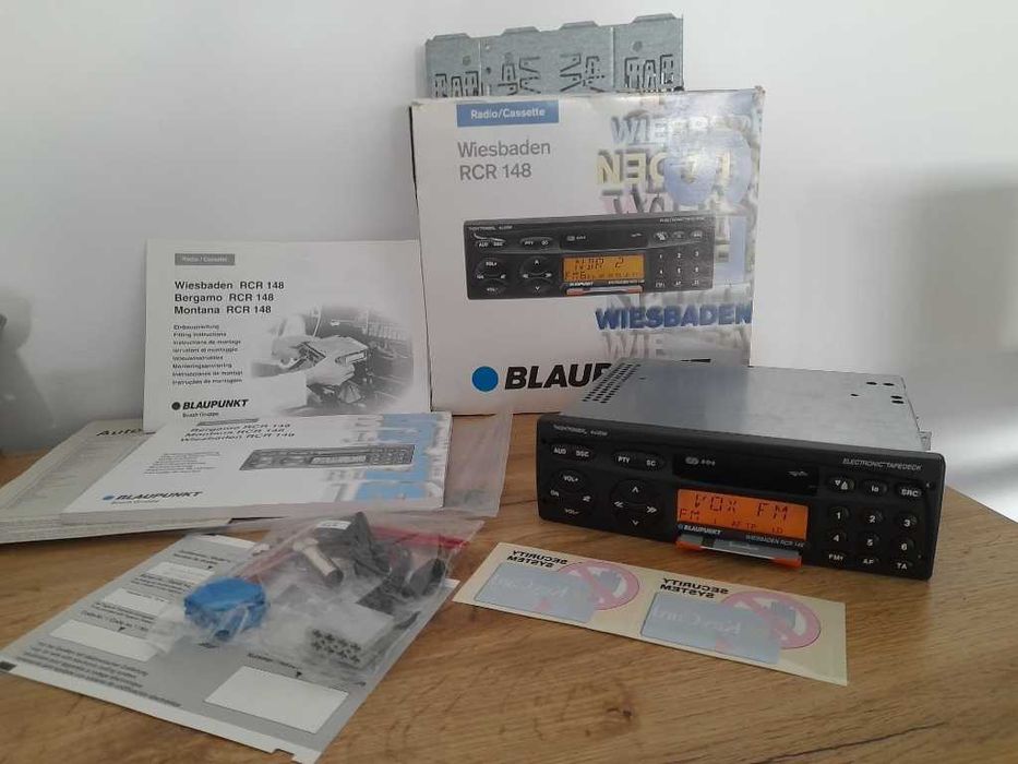 NOWE Radio Blaupunkt Wiesbaden RCR148 Mercedes !!