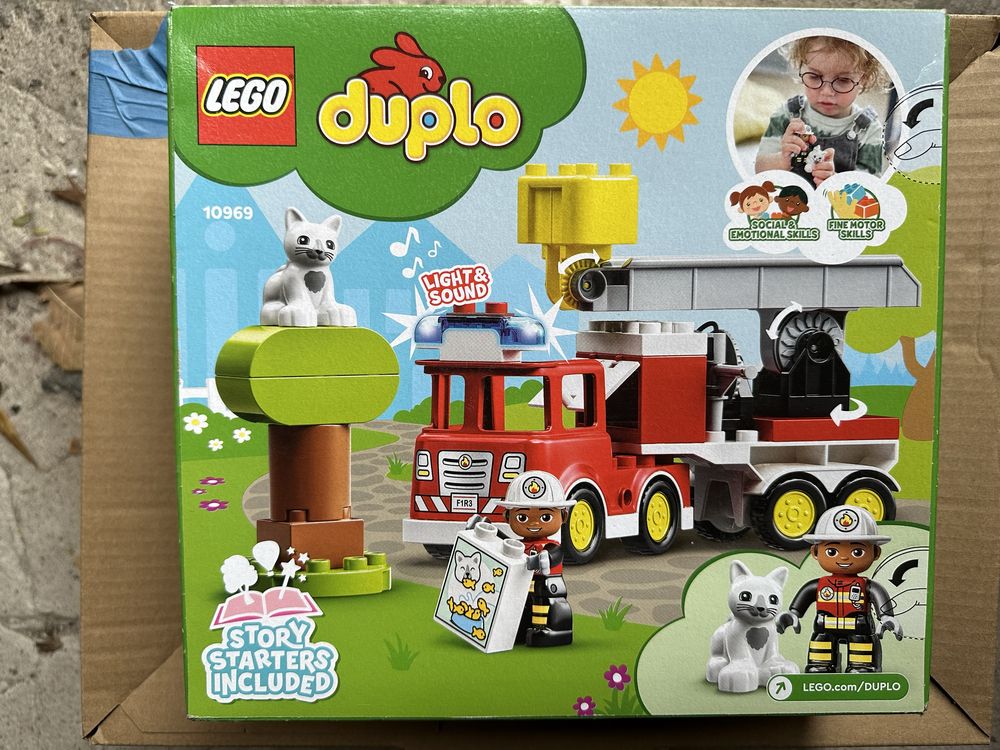 LEGO Duplo 10969 Wóz strażacki