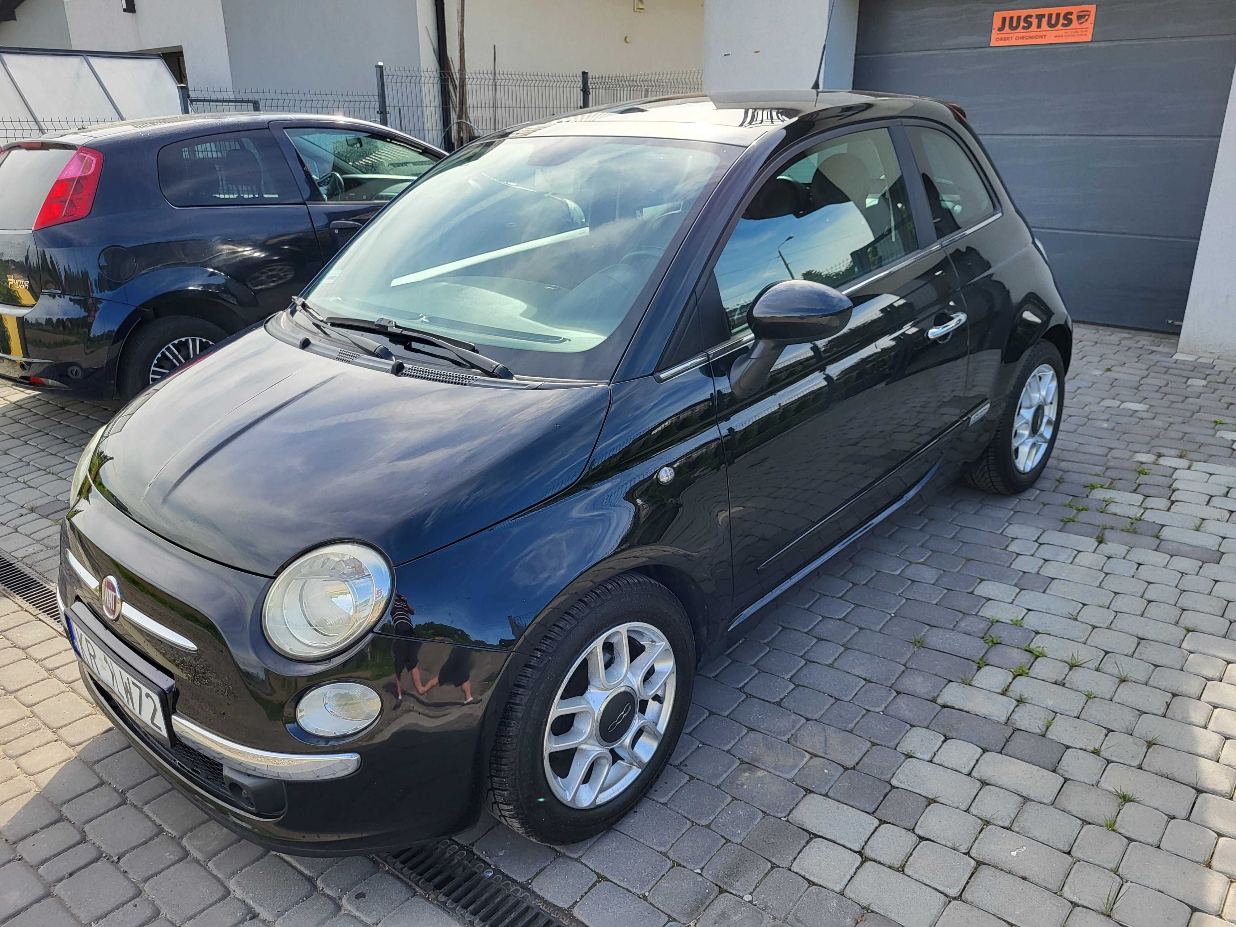 Fiat 500 1,2 8v Wersja LOUNGE, Climatronic, Dach Panoramiczny .