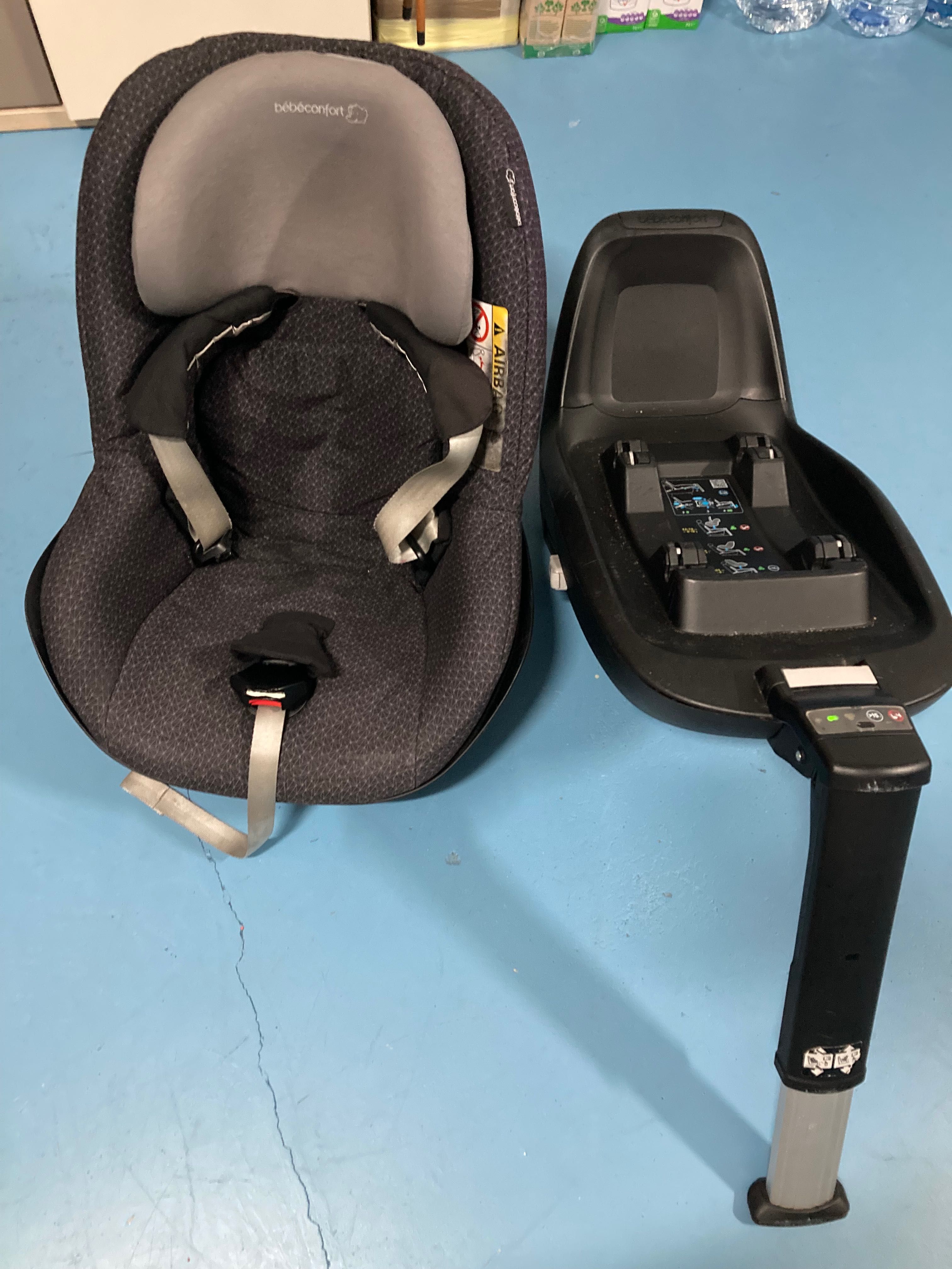 Cadeira auto e Isofix