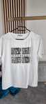 bluzka z krótkim rękawem t-shirt cyrkonie r. M/L
