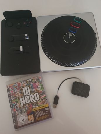 Oryginalny Mikser DJ Hero + Gra PlayStation PS 3