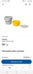 Conjunto baldes com tampa