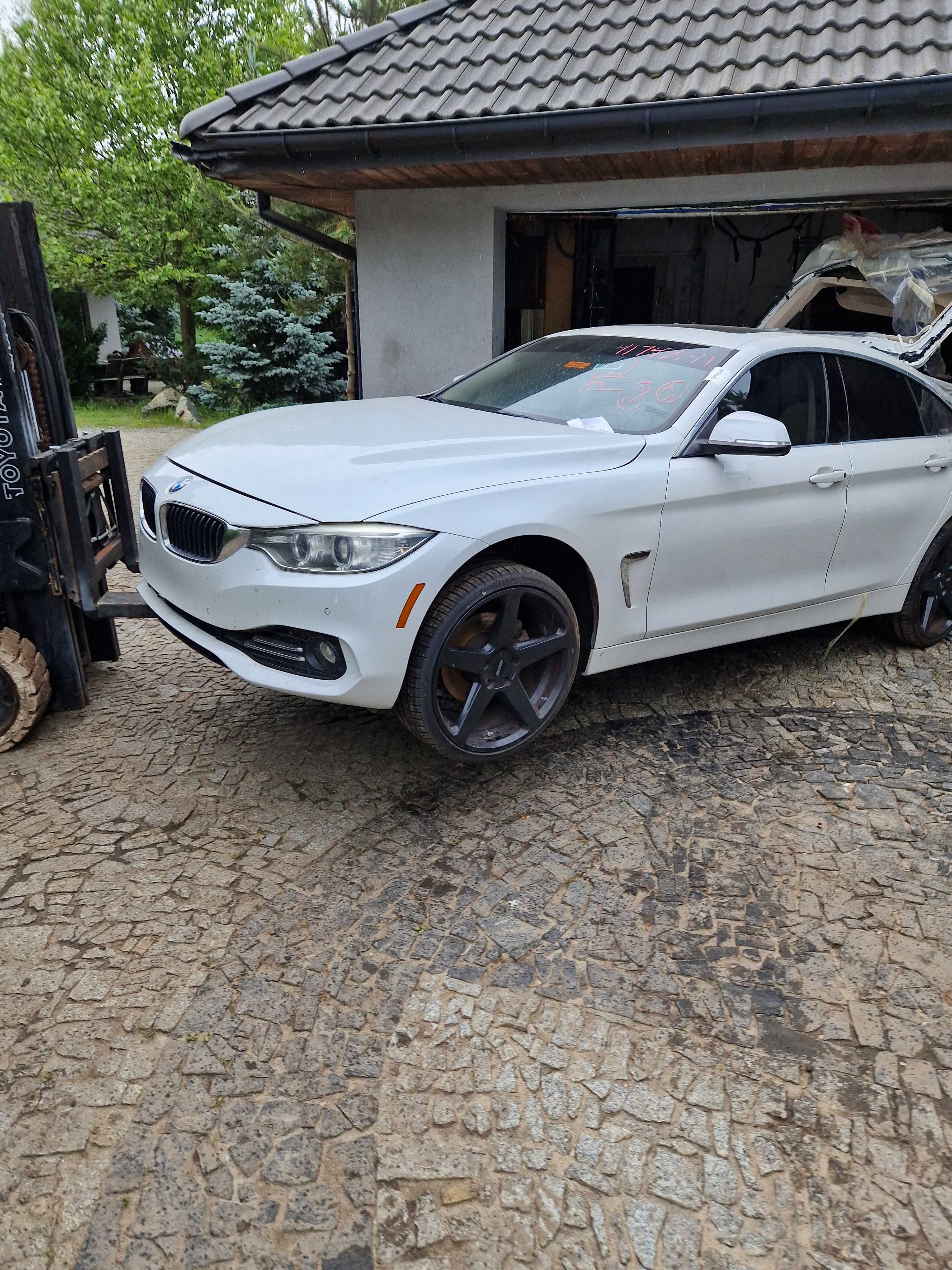 Bmw f32 f33 f36 przód maska lampy blotnik zderzak  czesci