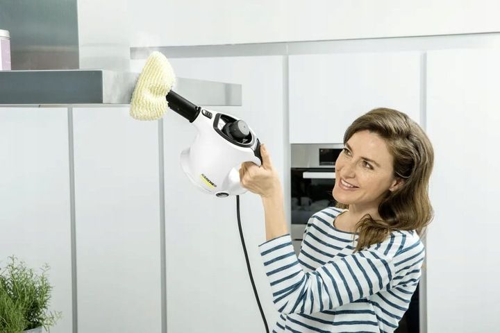 Mocna Parownica Karcher Sc1 Myjka Parowa 1200w Dysza Power Akcesoria X